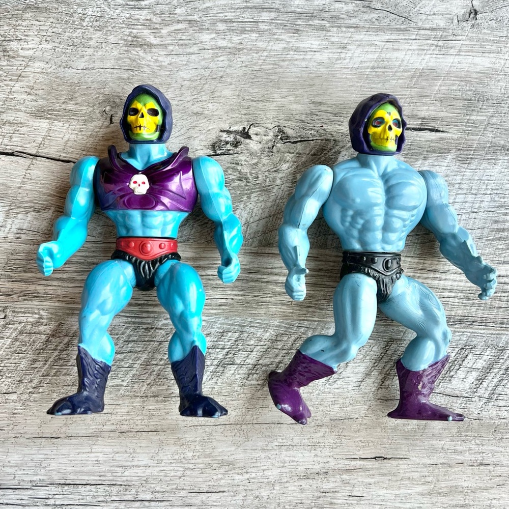 Mattel He-Man Vintage Skeletor Set 1984-1985 Action Figures
